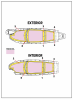 ASK M48002 Su-35S Flanker E double-sided painting mask for Great Wall Hobby 1/48